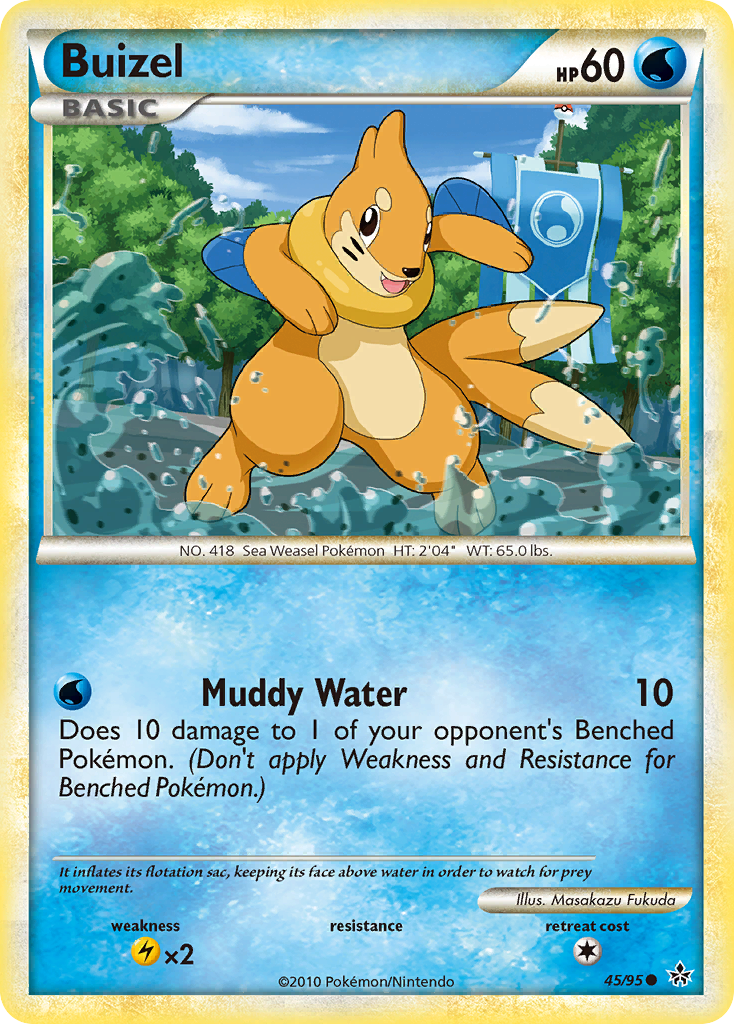 Buizel (45/95) [HeartGold & SoulSilver: Unleashed] | Odin's Place