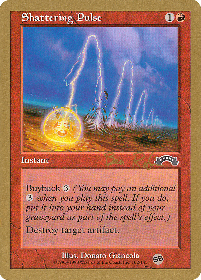 Shattering Pulse (Ben Rubin) (SB) [World Championship Decks 1998] | Odin's Place