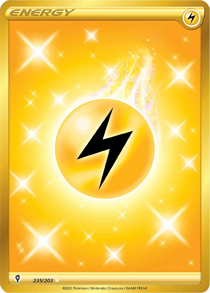 Lightning Energy (235/203) [Sword & Shield: Evolving Skies] | Odin's Place