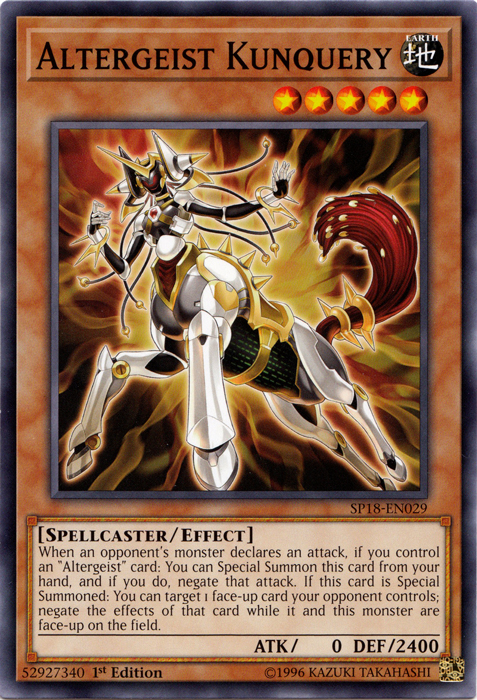 Altergeist Kunquery [SP18-EN029] Common | Odin's Place