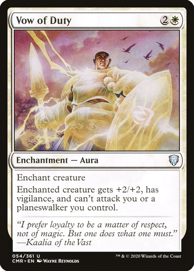 Vow of Duty [Commander Legends] | Odin's Place