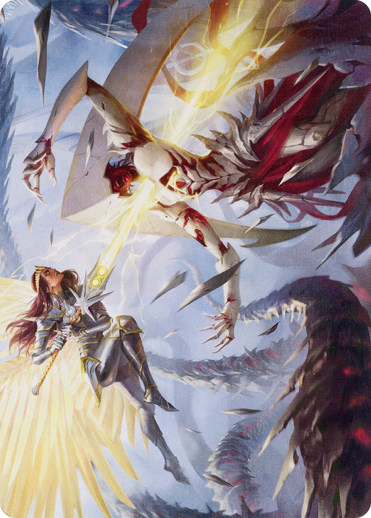 Elspeth's Smite Art Card [March of the Machine Art Series] | Odin's Place