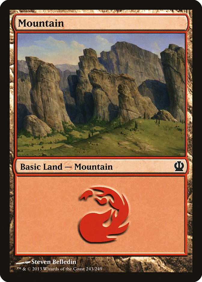 Mountain (243) [Theros] | Odin's Place
