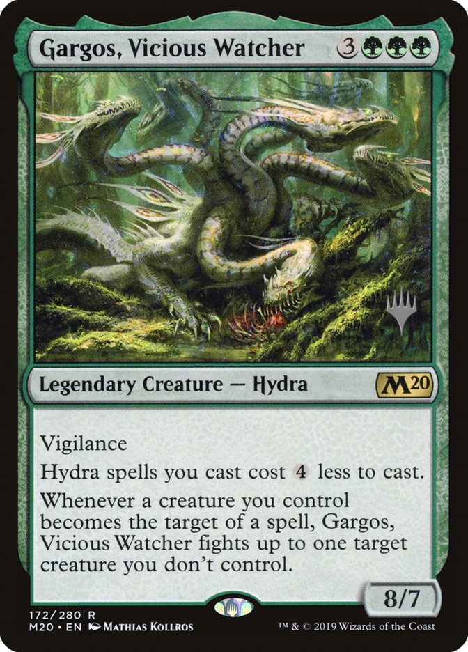Gargos, Vicious Watcher (Promo Pack) [Core Set 2020 Promos] | Odin's Place