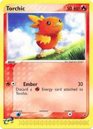 Torchic (017) (Non-Holo) [Nintendo: Black Star Promos] | Odin's Place