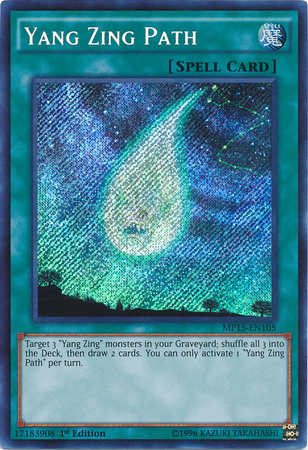 Yang Zing Path [MP15-EN105] Secret Rare | Odin's Place