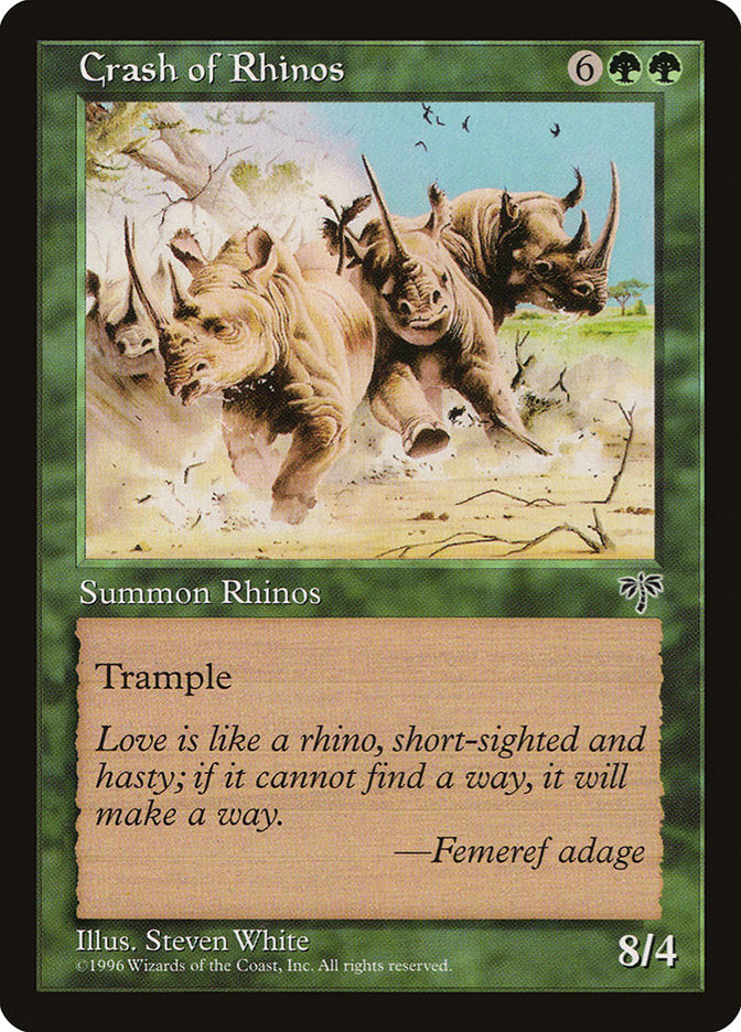 Crash of Rhinos (210) [Mirage] | Odin's Place