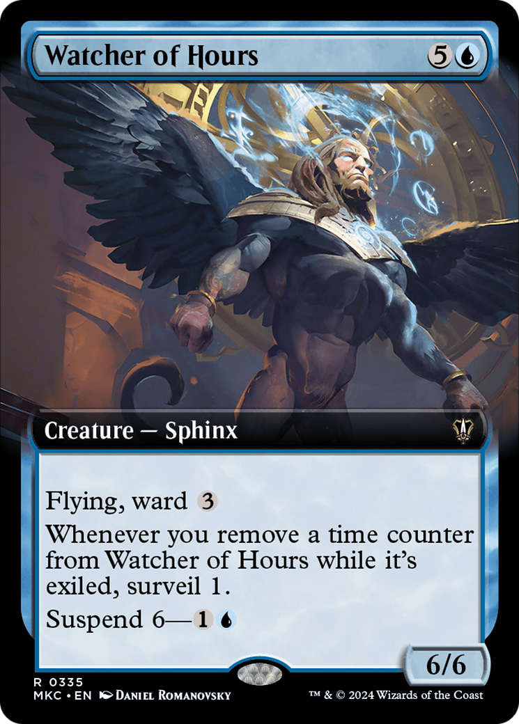Watcher of Hours (Extended Art) [Murders at Karlov Manor Commander] | Odin's Place
