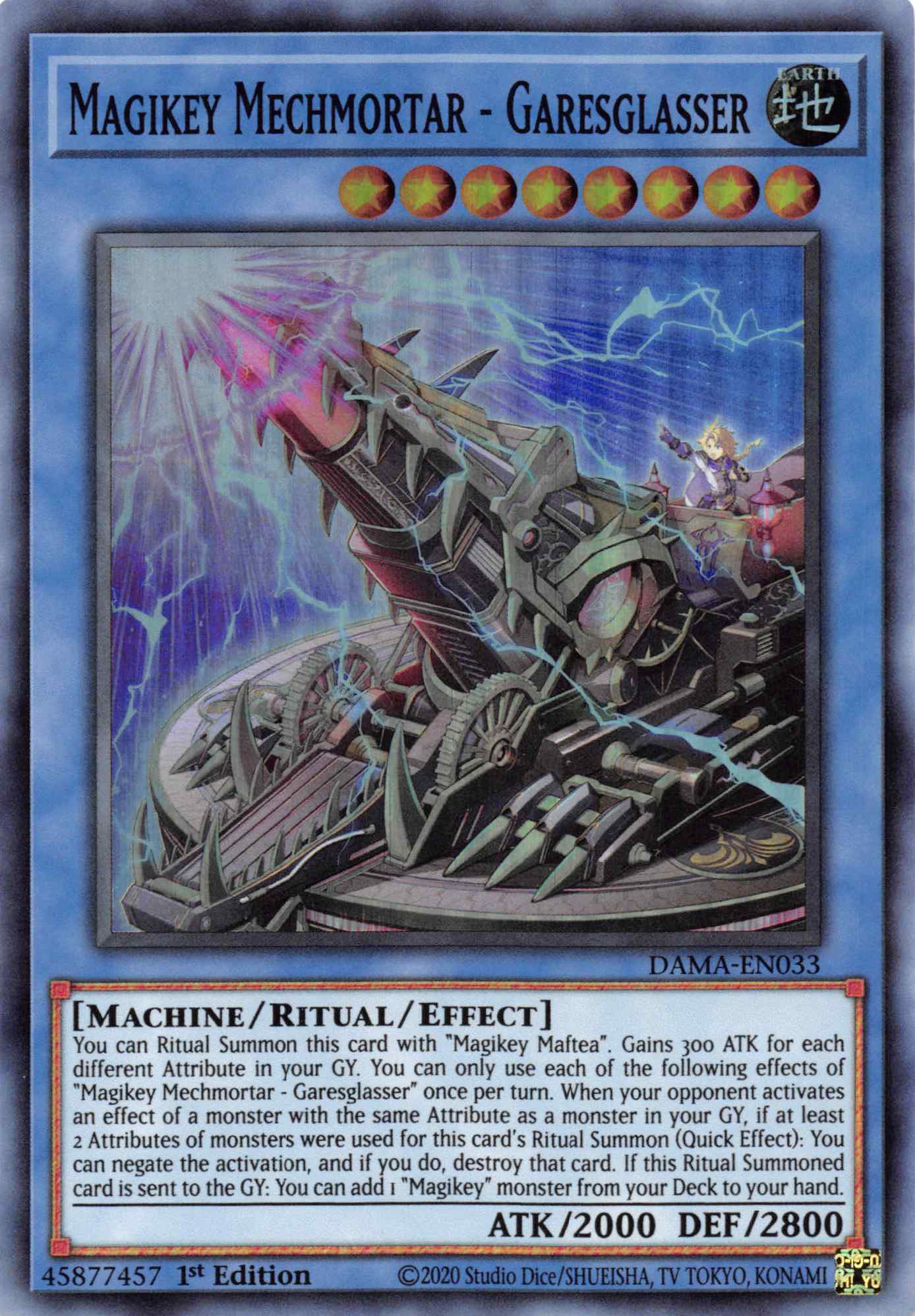 Magikey Mechmortar - Garesglasser [DAMA-EN033] Super Rare | Odin's Place