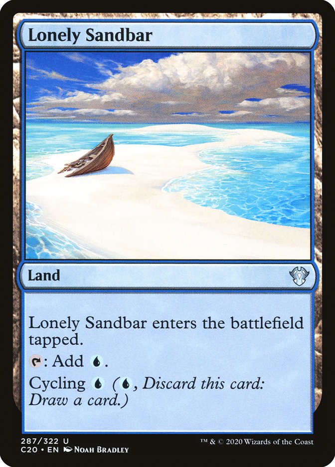 Lonely Sandbar [Commander 2020] | Odin's Place
