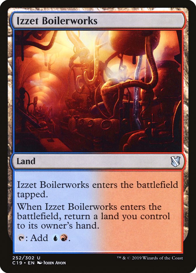 Izzet Boilerworks [Commander 2019] | Odin's Place