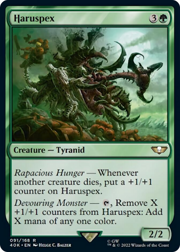 Haruspex (Surge Foil) [Warhammer 40,000] | Odin's Place