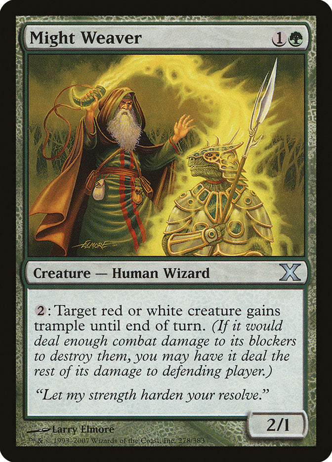 Might Weaver (278) [Tenth Edition] | Odin's Place