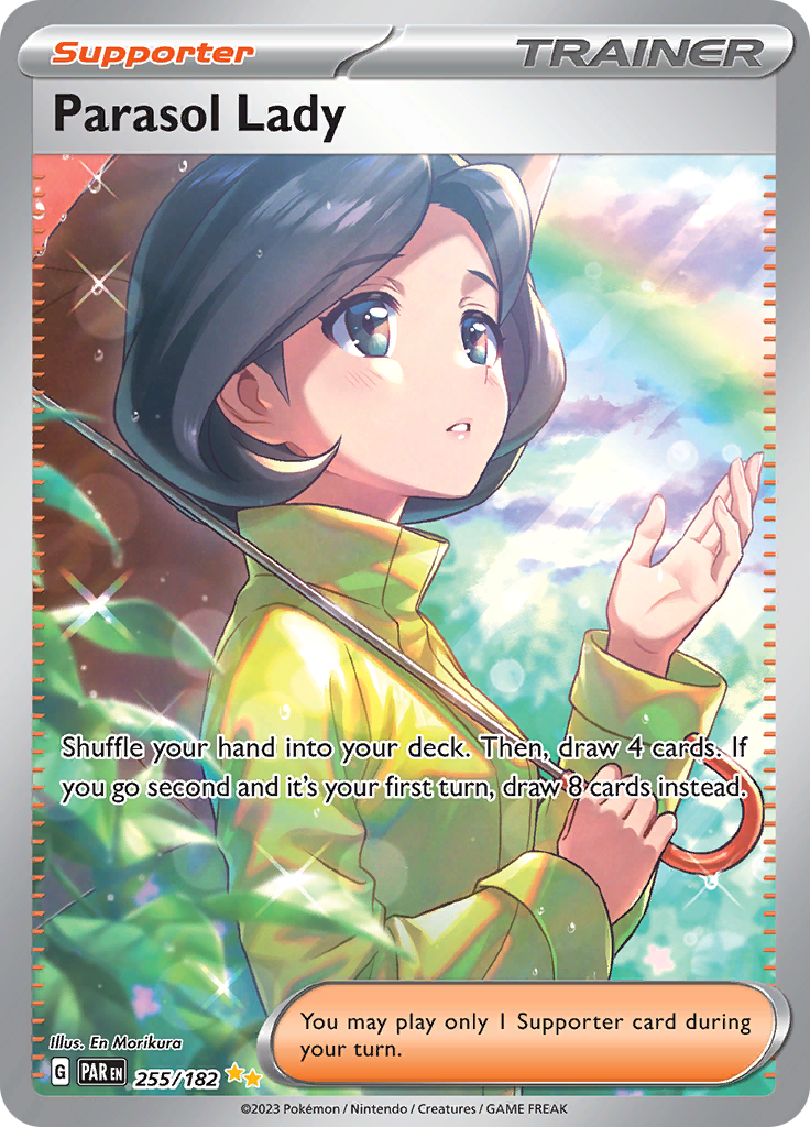 Parasol Lady (255/182) [Scarlet & Violet: Paradox Rift] | Odin's Place