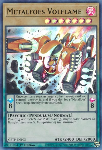 Metalfoes Volflame [GFTP-EN103] Ultra Rare | Odin's Place