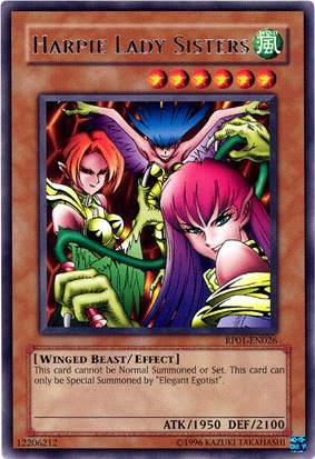 Harpie Lady Sisters [RP01-EN026] Rare | Odin's Place