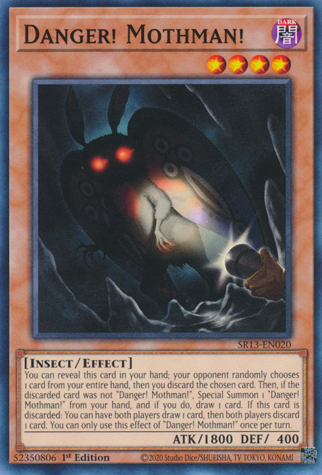 Danger! Mothman! [SR13-EN020] Common | Odin's Place