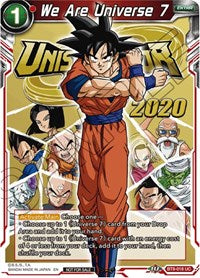 We Are Universe 7 (BT9-018) [Tournament Promotion Cards] | Odin's Place