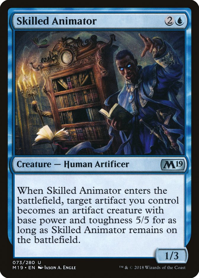 Skilled Animator (73) [Core Set 2019] | Odin's Place