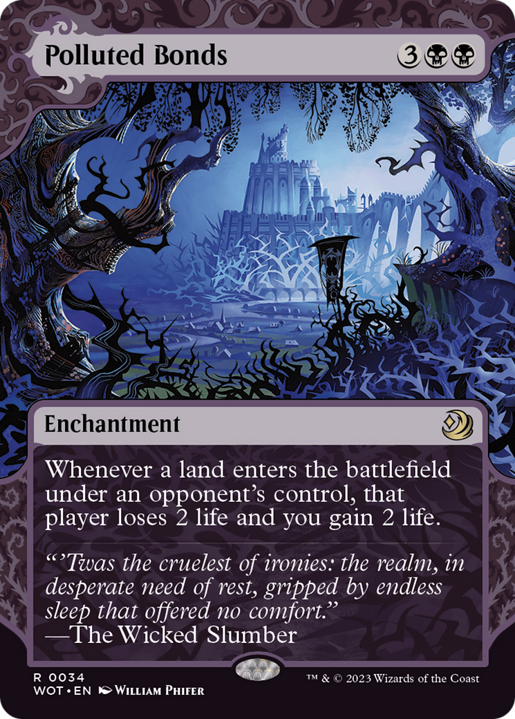Polluted Bonds [Wilds of Eldraine: Enchanting Tales] | Odin's Place