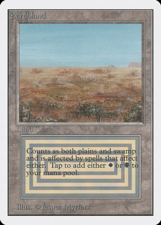 Scrubland (282) [Unlimited Edition] | Odin's Place