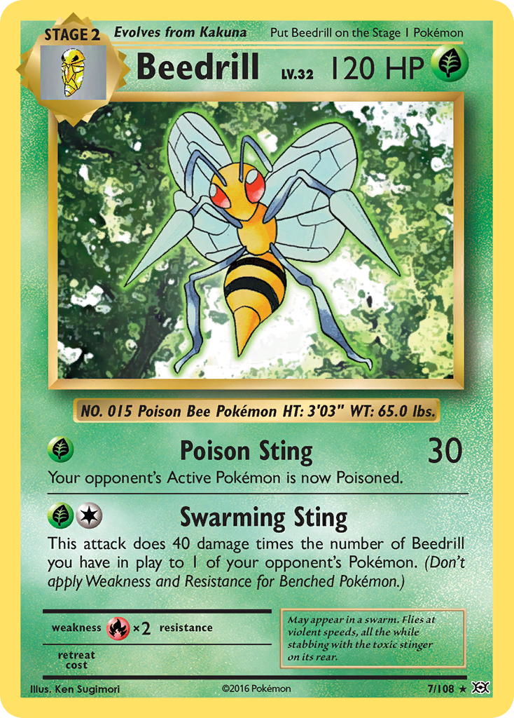 Beedrill (7/108) [XY: Evolutions] | Odin's Place