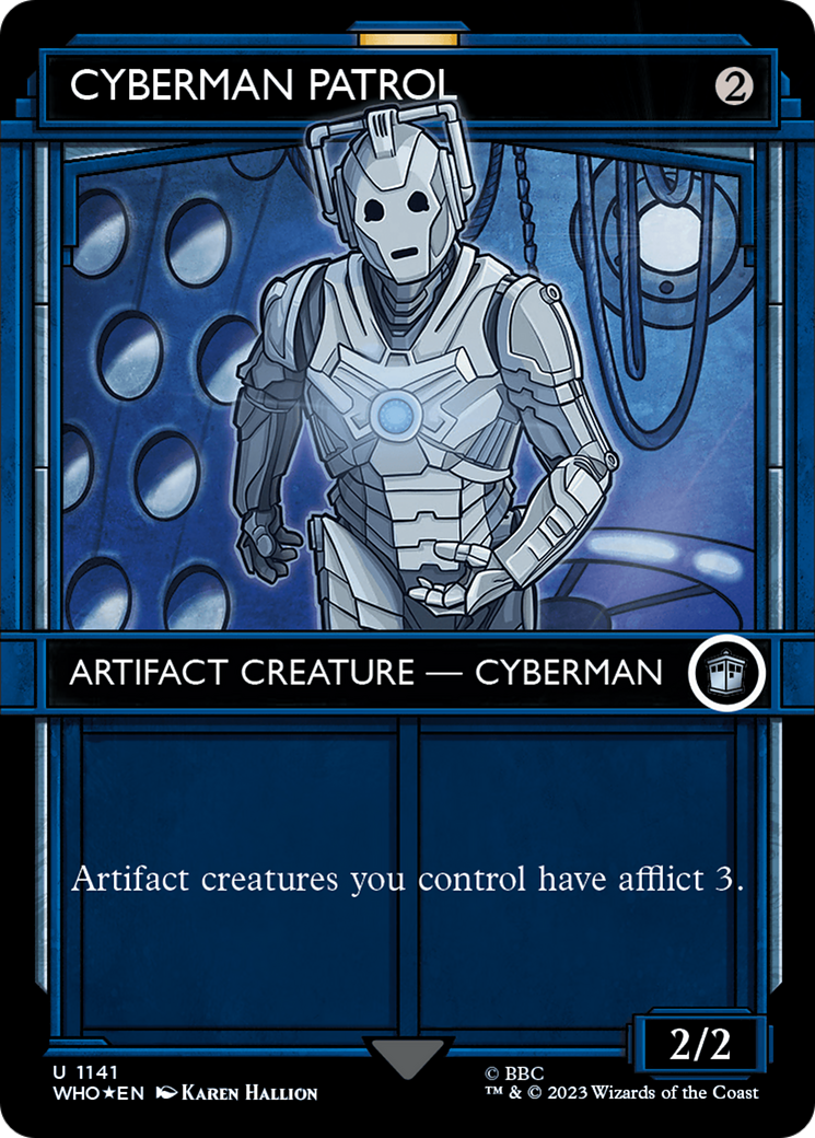 Cyberman Patrol (Showcase) (Surge Foil) [Doctor Who] | Odin's Place
