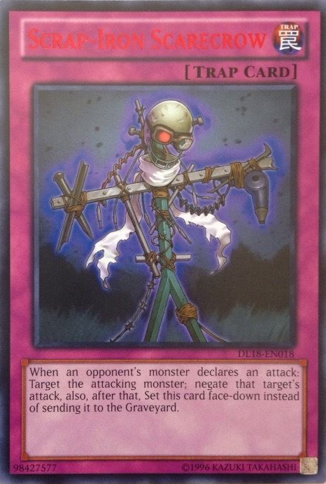 Scrap-Iron Scarecrow (Red) [DL18-EN018] Rare | Odin's Place