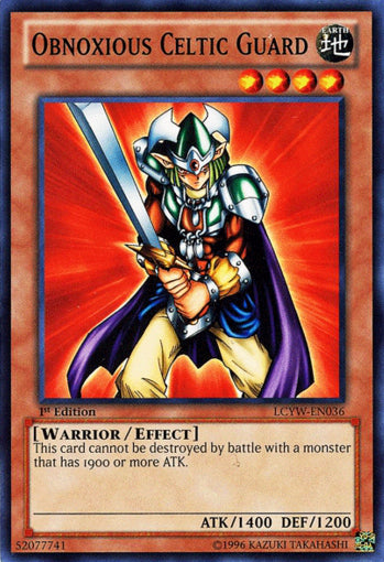 Obnoxious Celtic Guard [LCYW-EN036] Common | Odin's Place