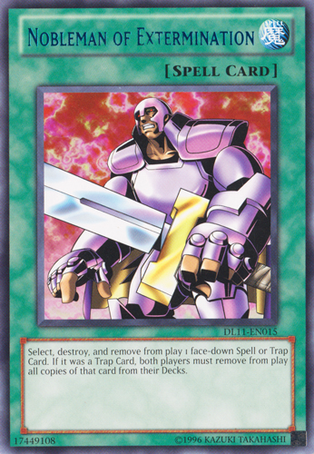 Nobleman of Extermination (Blue) [DL11-EN015] Rare | Odin's Place