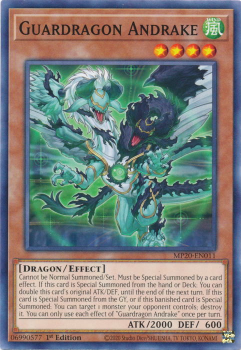 Guardragon Andrake [MP20-EN011] Common | Odin's Place