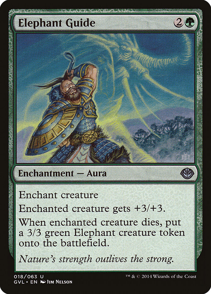 Elephant Guide (18) (Garruk vs. Liliana) [Duel Decks Anthology] | Odin's Place