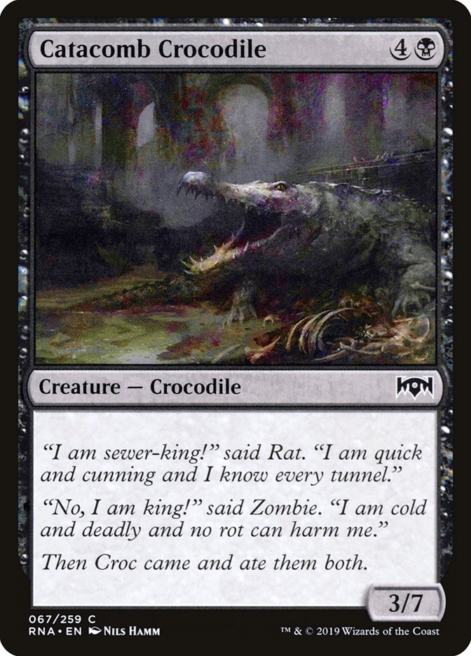 Catacomb Crocodile (67) [Ravnica Allegiance] | Odin's Place