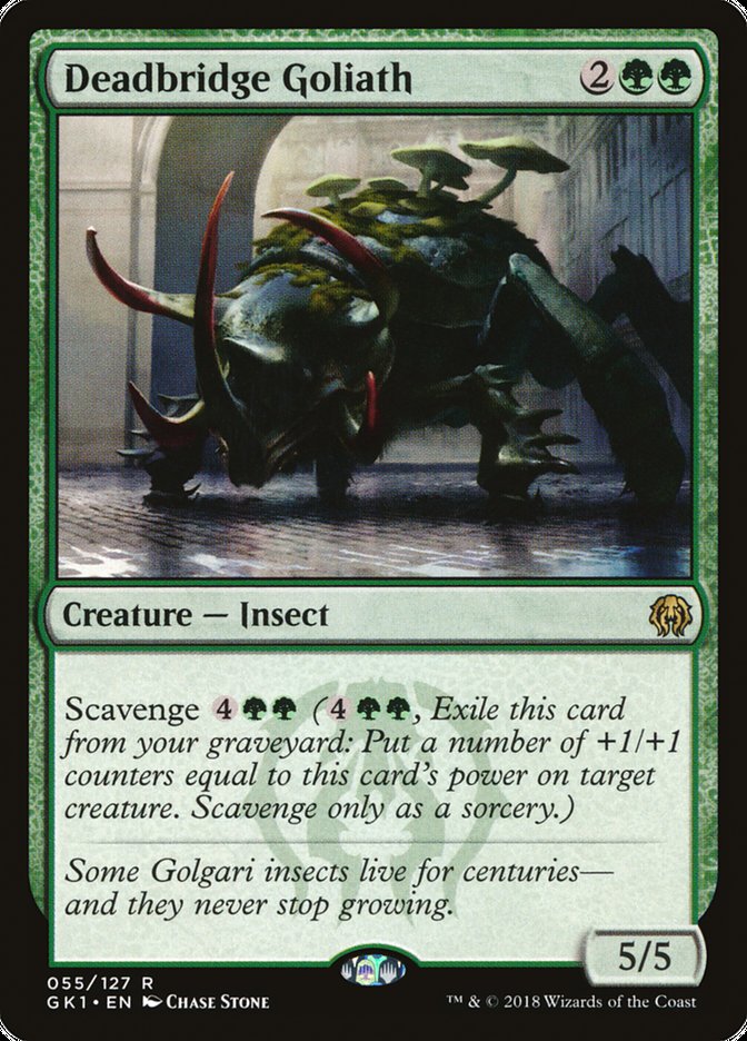 Deadbridge Goliath (55) [Guilds of Ravnica Guild Kit] | Odin's Place