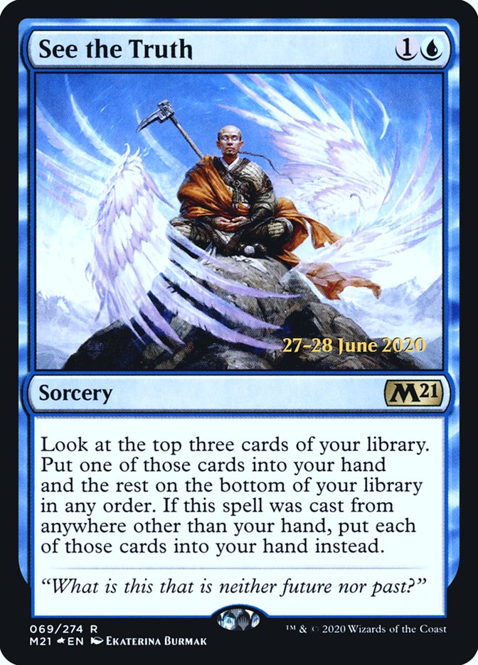 See the Truth [Core Set 2021 Prerelease Promos] | Odin's Place