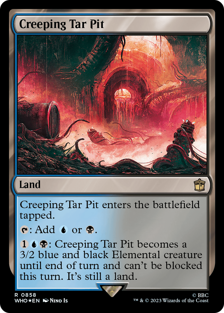 Creeping Tar Pit (Surge Foil) [Doctor Who] | Odin's Place