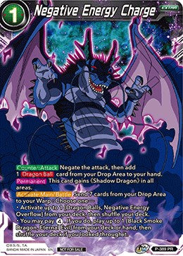Negative Energy Charge (Tournament Pack Vol. 8) (P-389) [Tournament Promotion Cards] | Odin's Place