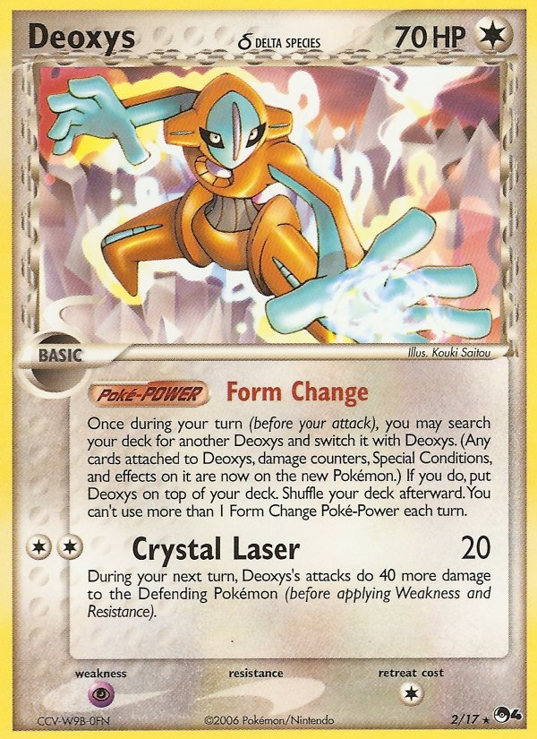 Deoxys (2/17) (Delta Species) [POP Series 4] | Odin's Place