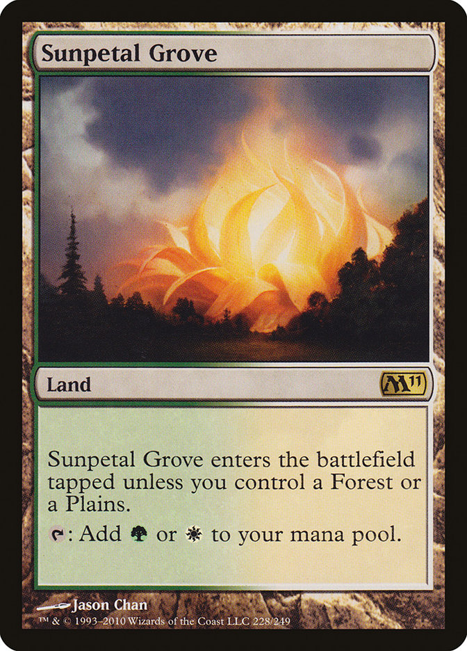 Sunpetal Grove (228) [Magic 2011] | Odin's Place