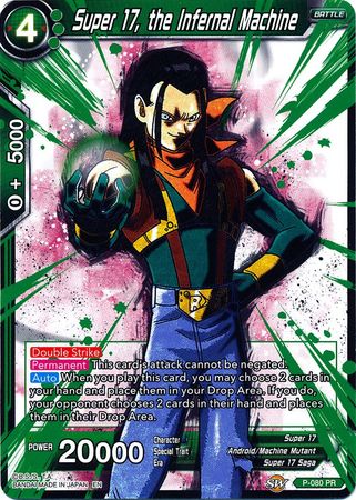 Super 17, the Infernal Machine (Alternate Art) (P-080) [Special Anniversary Set] | Odin's Place