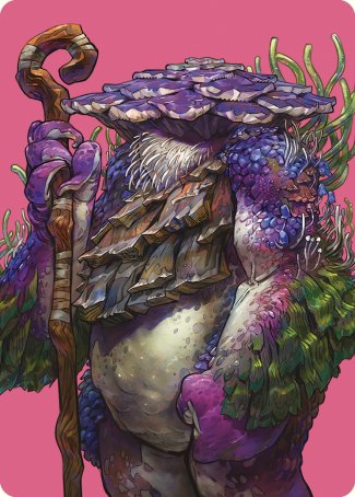Slimefoot, the Stowaway Art Card [Commander Masters Art Series] | Odin's Place