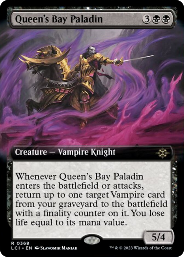 Queen's Bay Paladin (Extended Art) [The Lost Caverns of Ixalan] | Odin's Place