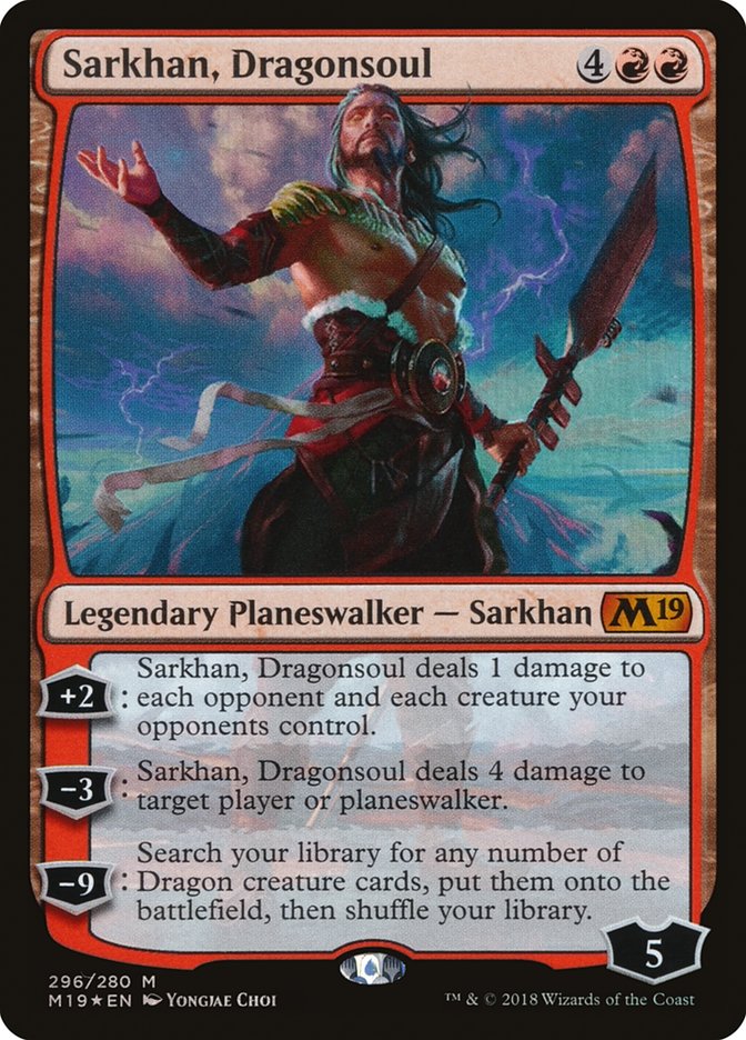 Sarkhan, Dragonsoul (296) [Core Set 2019] | Odin's Place