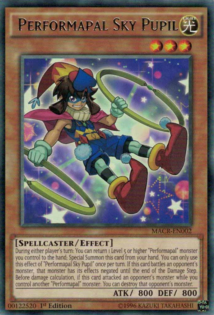 Performapal Sky Pupil [MACR-EN002] Rare | Odin's Place