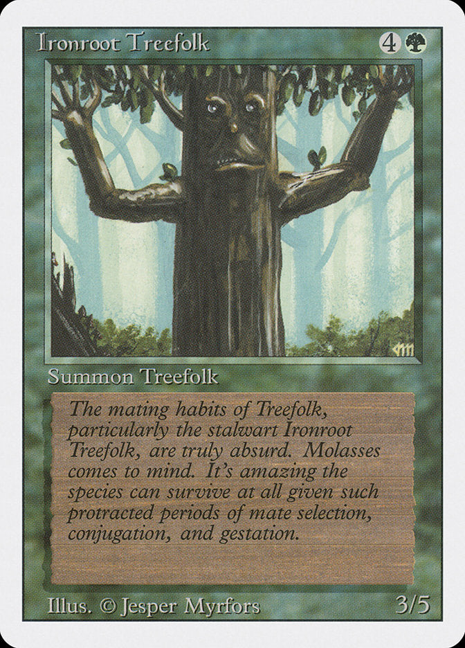 Ironroot Treefolk (204) [Revised Edition] | Odin's Place