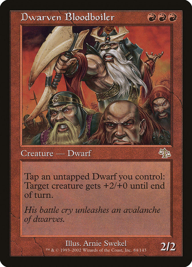 Dwarven Bloodboiler (84) [Judgment] | Odin's Place