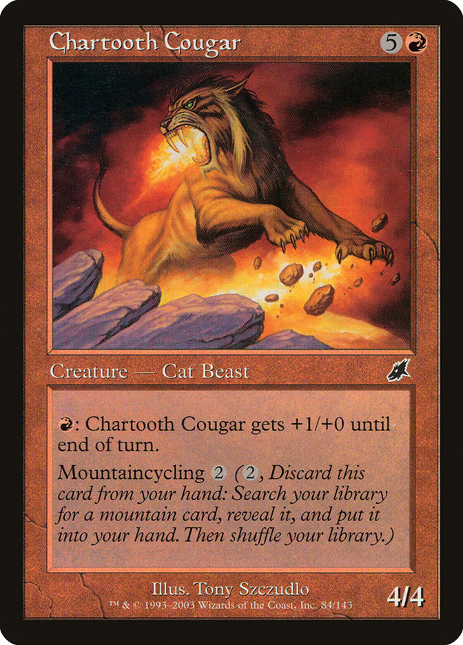 Chartooth Cougar (84) [Scourge] | Odin's Place
