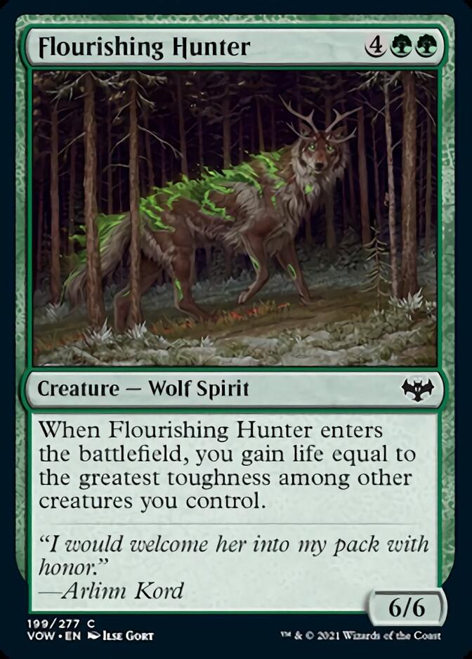 Flourishing Hunter [Innistrad: Crimson Vow] | Odin's Place