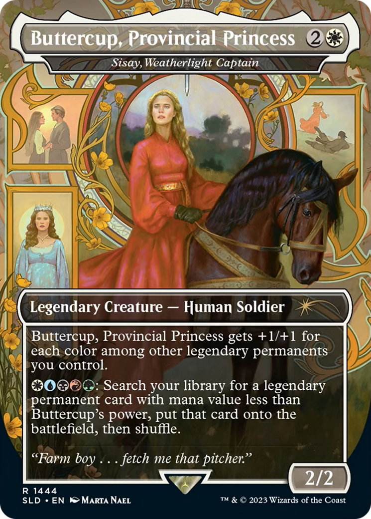 Buttercup, Provincial Princess - Sisay, Weatherlight Captain [Secret Lair Drop Series] | Odin's Place