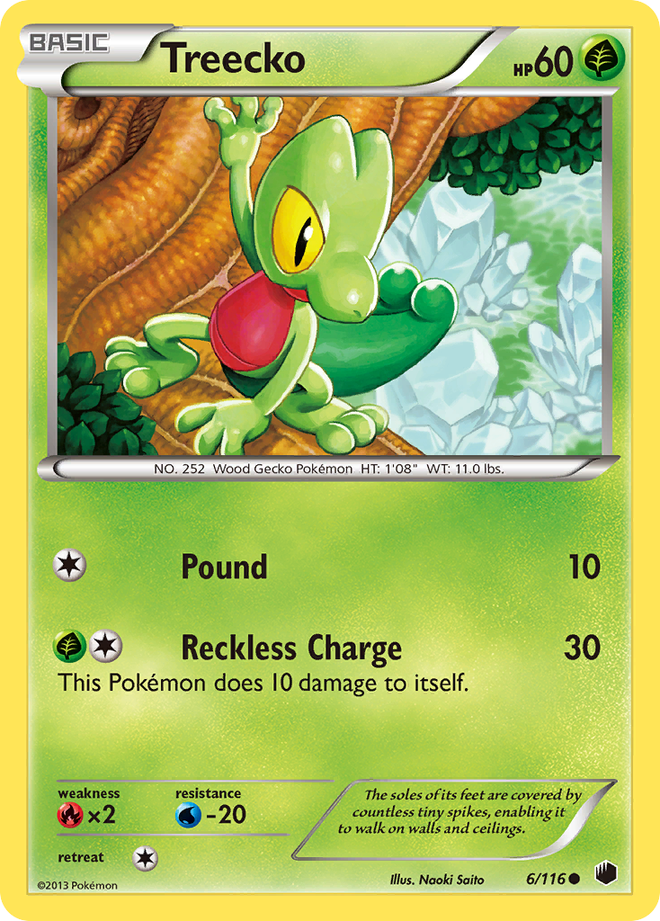 Treecko (6/116) [Black & White: Plasma Freeze] | Odin's Place